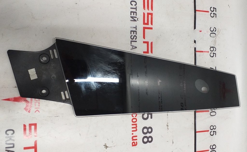 6 Plăcuță stâlp B exterior stânga (sticlă) Tesla model S REST 1092306-00-G